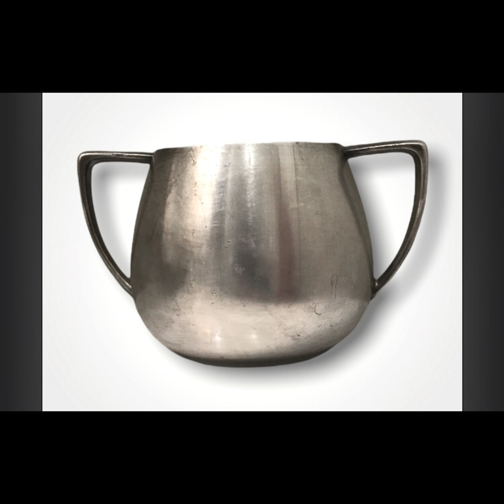 EMPIRE CRAFTS Quadruple Silver Plated 1930-1950 Sugar Bowl /Excellent Condition